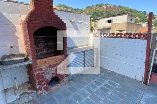 Área comum - Churrasqueira de apartamento para alugar com 1 quarto, 55m² em Engenho Novo, Rio de Janeiro