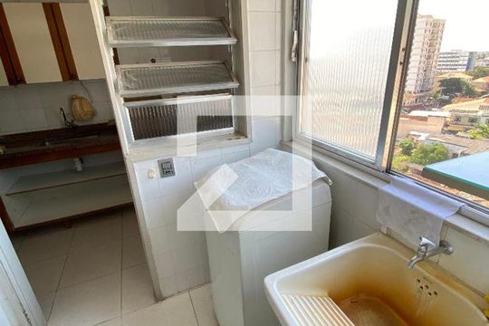 Área de Serviço de apartamento para alugar com 1 quarto, 55m² em Engenho Novo, Rio de Janeiro