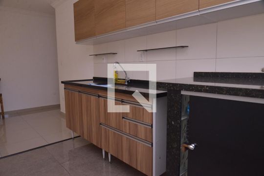 Cozinha de apartamento à venda com 2 quartos, 80m² em Campestre, Santo André