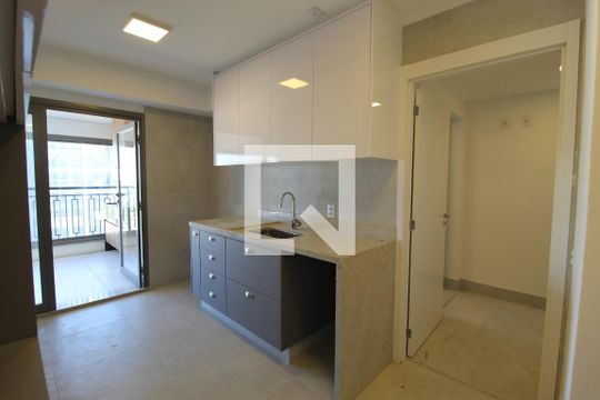 Cozinha de apartamento à venda com 3 quartos, 149m² em Indianópolis, São Paulo