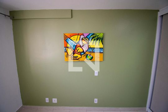 Quarto 2 de apartamento para alugar com 2 quartos, 48m² em Norte (águas Claras), Brasília