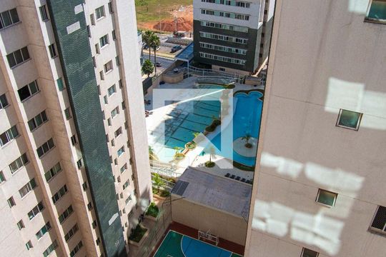 Vista de apartamento para alugar com 2 quartos, 48m² em Norte (águas Claras), Brasília