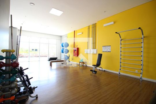 Área comum - Academia de apartamento para alugar com 1 quarto, 44m² em Norte (águas Claras), Brasília