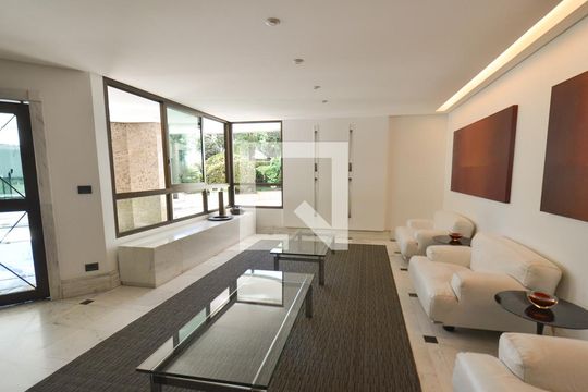 Hall de entrada de apartamento à venda com 4 quartos, 305m² em Lourdes, Belo Horizonte