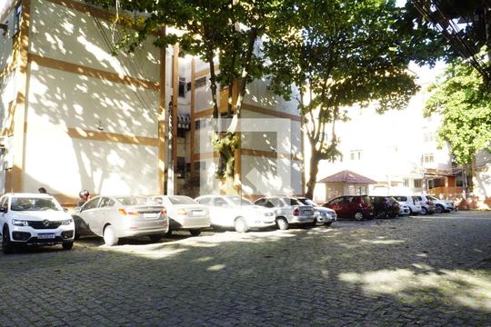 Área comum - Estacionamento de apartamento à venda com 2 quartos, 55m² em Jacarepaguá, Rio de Janeiro