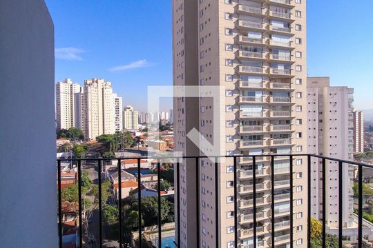 Varanda de apartamento à venda com 2 quartos, 57m² em Vila Bertioga, São Paulo
