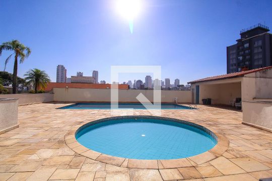 Área comum - Piscina de apartamento à venda com 2 quartos, 57m² em Vila Bertioga, São Paulo
