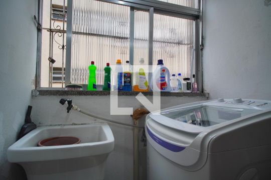 Cozinha e Área de Serviço de apartamento à venda com 1 quarto, 49m² em Jardim Dona Leopoldina, Porto Alegre