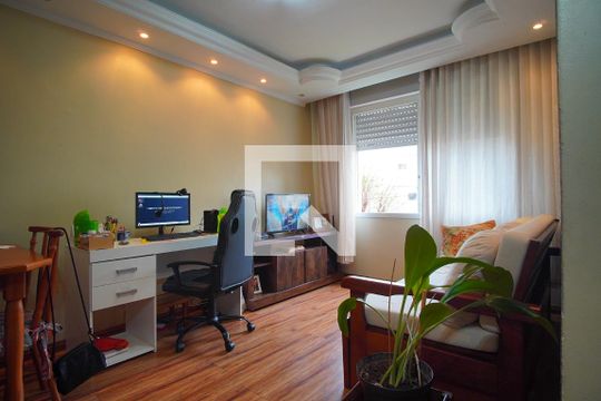 Sala de apartamento à venda com 1 quarto, 49m² em Jardim Dona Leopoldina, Porto Alegre