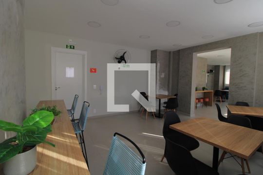 Área comum de apartamento para alugar com 2 quartos, 38m² em Vila Inglesa, São Paulo