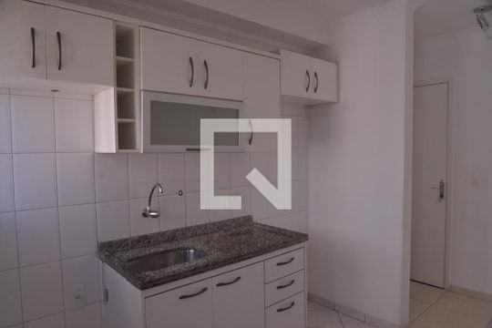 Cozinha de apartamento para alugar com 2 quartos, 47m² em Vila Palmares, Santo André