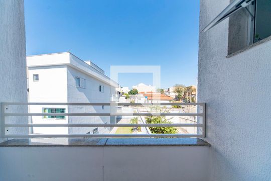 Varanda do Quarto 1 de casa de condomínio à venda com 2 quartos, 140m² em Vila Junqueira, Santo André
