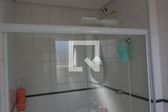 Banheiro da Suíte de apartamento à venda com 2 quartos, 77m² em Vila Maringa, Jundiaí