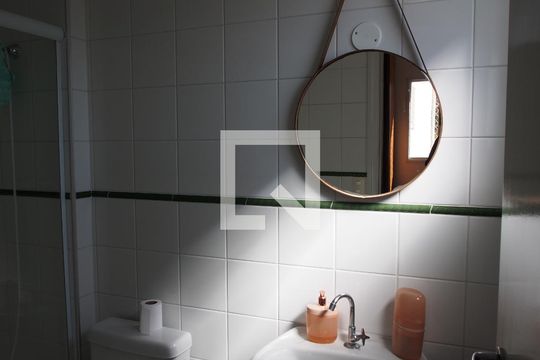 Banheiro da Suíte de apartamento à venda com 2 quartos, 77m² em Vila Maringa, Jundiaí