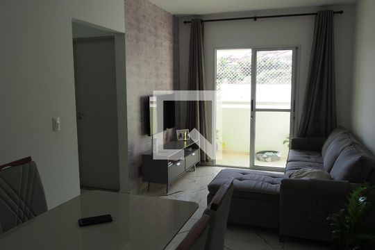 Sala de apartamento à venda com 2 quartos, 77m² em Vila Maringa, Jundiaí