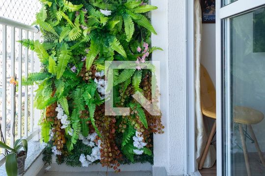Sacada de apartamento à venda com 2 quartos, 54m² em Taboão, São Bernardo do Campo