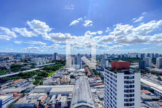Vista da Suíte de apartamento para alugar com 1 quarto, 70m² em Mooca, São Paulo