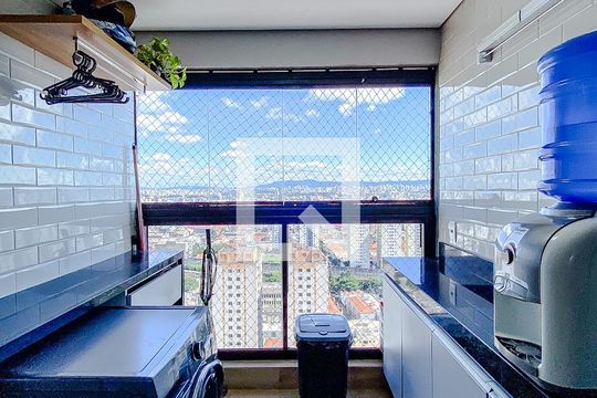 Área de Serviço de apartamento para alugar com 1 quarto, 70m² em Mooca, São Paulo
