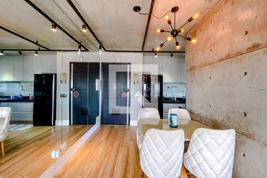 Sala de apartamento para alugar com 1 quarto, 70m² em Mooca, São Paulo