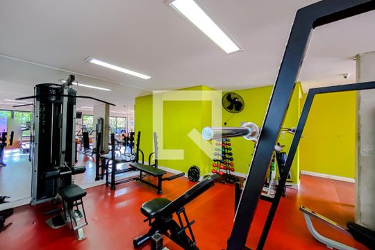 Área comum - Academia de apartamento para alugar com 1 quarto, 70m² em Mooca, São Paulo