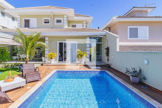Área externa de casa de condomínio para alugar com 4 quartos, 325m² em Urbanova, São José dos Campos