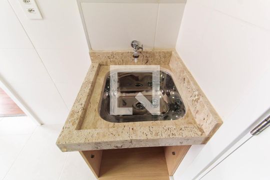 Área de Serviço de apartamento à venda com 1 quarto, 26m² em Brás, São Paulo