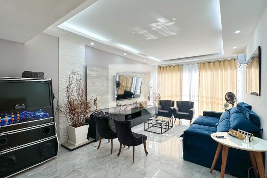 Sala de apartamento à venda com 4 quartos, 144m² em Copacabana, Rio de Janeiro