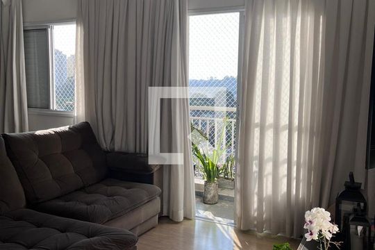 Varanda da Sala de apartamento para alugar com 1 quarto, 60m² em Jardim Bontempo, Taboão da Serra