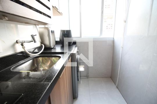 Área de Serviço de apartamento à venda com 2 quartos, 54m² em Jardim Independência, São Paulo