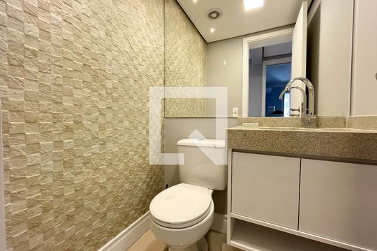 Lavabo de apartamento à venda com 4 quartos, 190m² em Vila Santa Catarina, São Paulo