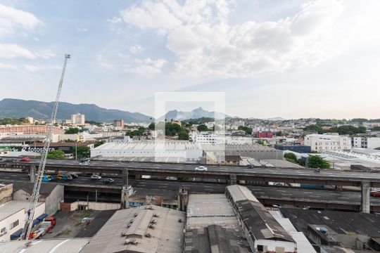 Varanda da Sala de apartamento para alugar com 2 quartos, 49m² em São Cristóvão, Rio de Janeiro