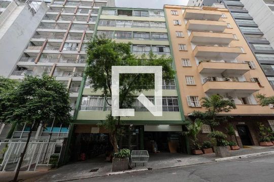 Fachada de kitnet/studio à venda com 1 quarto, 37m² em Bela Vista, São Paulo