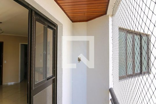Varanda da Sala de apartamento para alugar com 2 quartos, 74m² em Jardim Henriqueta, Taboão da Serra