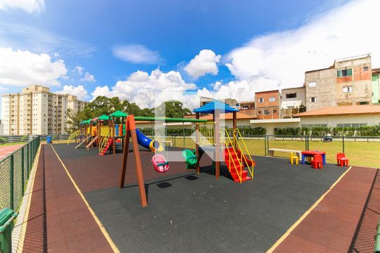 Área comum - Playground de apartamento para alugar com 2 quartos, 74m² em Jardim Henriqueta, Taboão da Serra