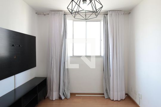Sala de apartamento para alugar com 2 quartos, 52m² em Castelo, Belo Horizonte