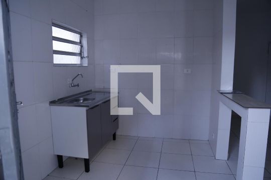 Cozinha de casa para alugar com 1 quarto, 60m² em Parque São Luís, São Paulo