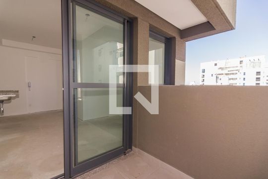 Varanda de kitnet/studio à venda com 1 quarto, 25m² em Jardim Paulista, São Paulo