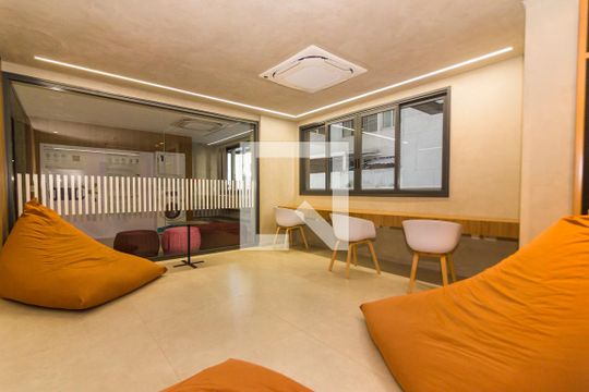 Área comum - Espaço de Jogos de kitnet/studio à venda com 1 quarto, 25m² em Jardim Paulista, São Paulo