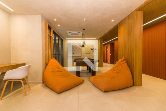 Área comum - Espaço de Jogos de kitnet/studio à venda com 1 quarto, 25m² em Jardim Paulista, São Paulo