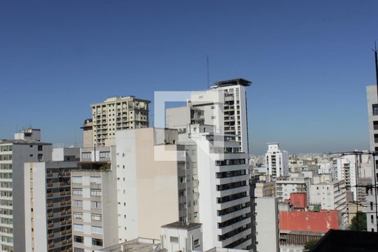 Vista da Varanda de kitnet/studio à venda com 1 quarto, 21m² em Jardim Paulista, São Paulo