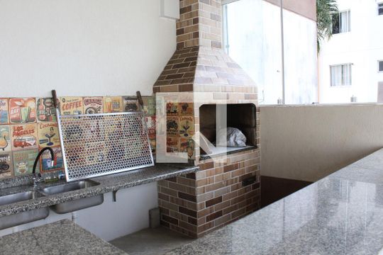 Área comum - Churrasqueira de apartamento para alugar com 3 quartos, 70m² em Jardim Sabiá, Cotia