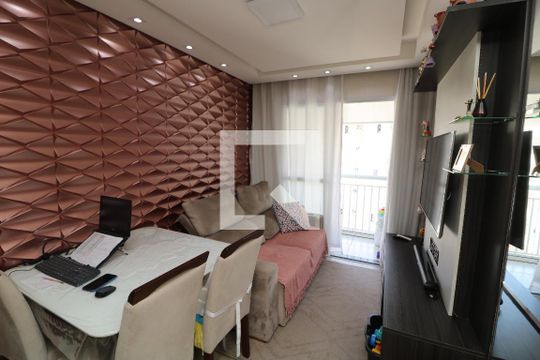 Sala de apartamento à venda com 2 quartos, 47m² em Jardim Colonial, São Paulo