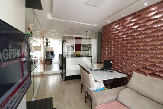 Sala de apartamento à venda com 2 quartos, 47m² em Jardim Colonial, São Paulo