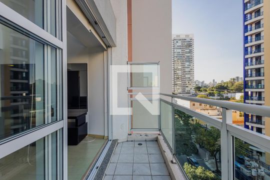 Varanda de apartamento para alugar com 1 quarto, 65m² em Pinheiros, São Paulo