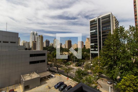 Vista da Varanda de apartamento à venda com 3 quartos, 165m² em Alphaville Industrial, Barueri
