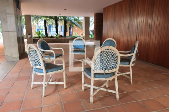 Área comum de apartamento para alugar com 2 quartos, 88m² em Vila Uberabinha, São Paulo