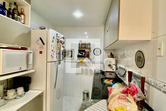 Cozinha de apartamento à venda com 3 quartos, 71m² em Cachambi, Rio de Janeiro