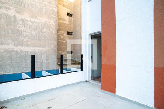 Varanda do Quarto de apartamento para alugar com 1 quarto, 52m² em Consolação, São Paulo