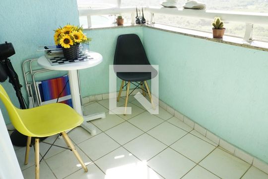 Varanda - Sala de apartamento à venda com 2 quartos, 77m² em Barra da Tijuca, Rio de Janeiro