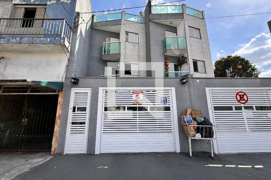 Fachada de apartamento à venda com 2 quartos, 49m² em Vila Eldízia, Santo André